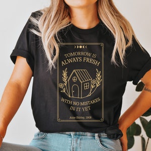 Anne of Green Gables, Bookish Shirt, poet shirt, booktok merch, reading shirt, classic Literature, literary gifts, book sweatshirt