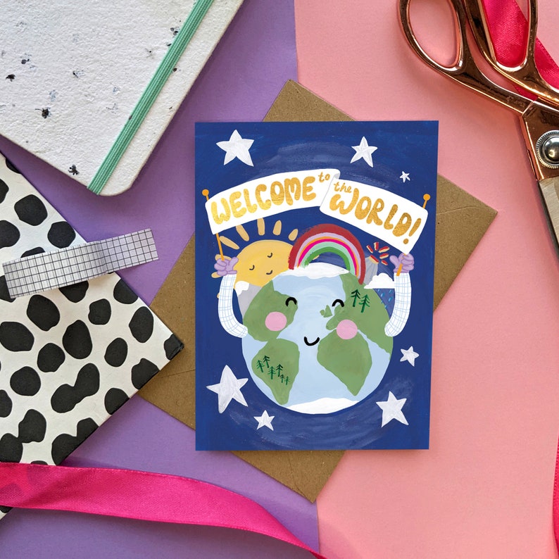 Welcome to the World New Baby Card image 1