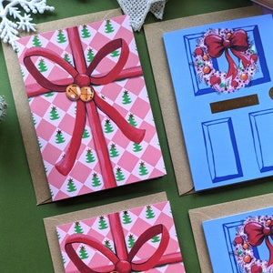 Carte de voeux cadeau de Noël image 2