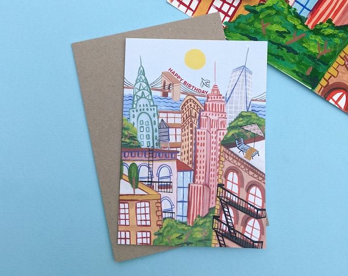 NYC Birthday Card