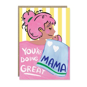 Carte de soutien pour les nouvelles mamans - Vous allez bien image 3
