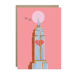 Cartão de amor Empire State imagem 3