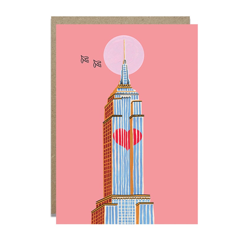 Cartão de amor Empire State imagem 3