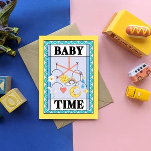Baby Time - Biglietto di auguri per il nuovo nato