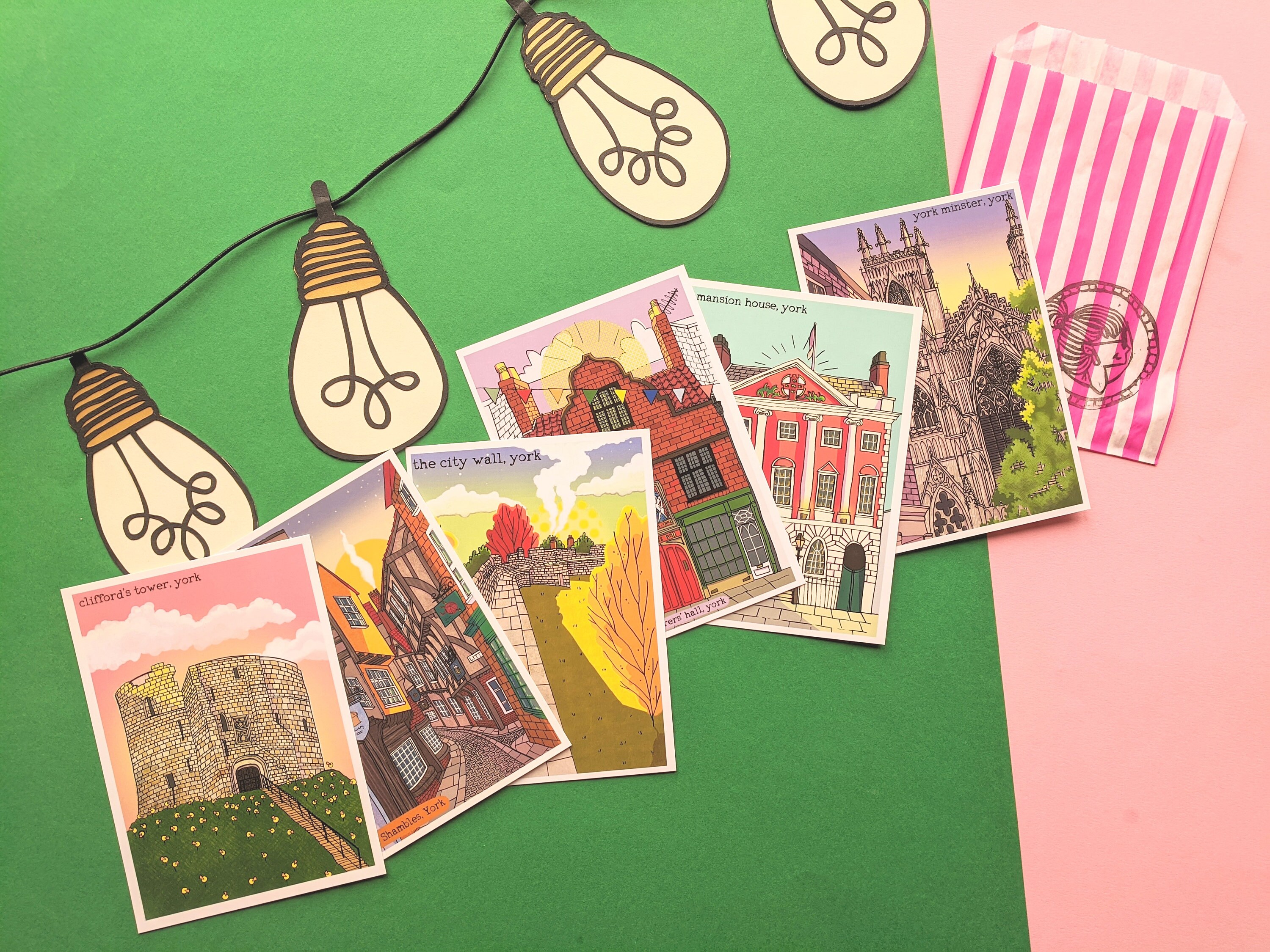 York UK Postcard Pack