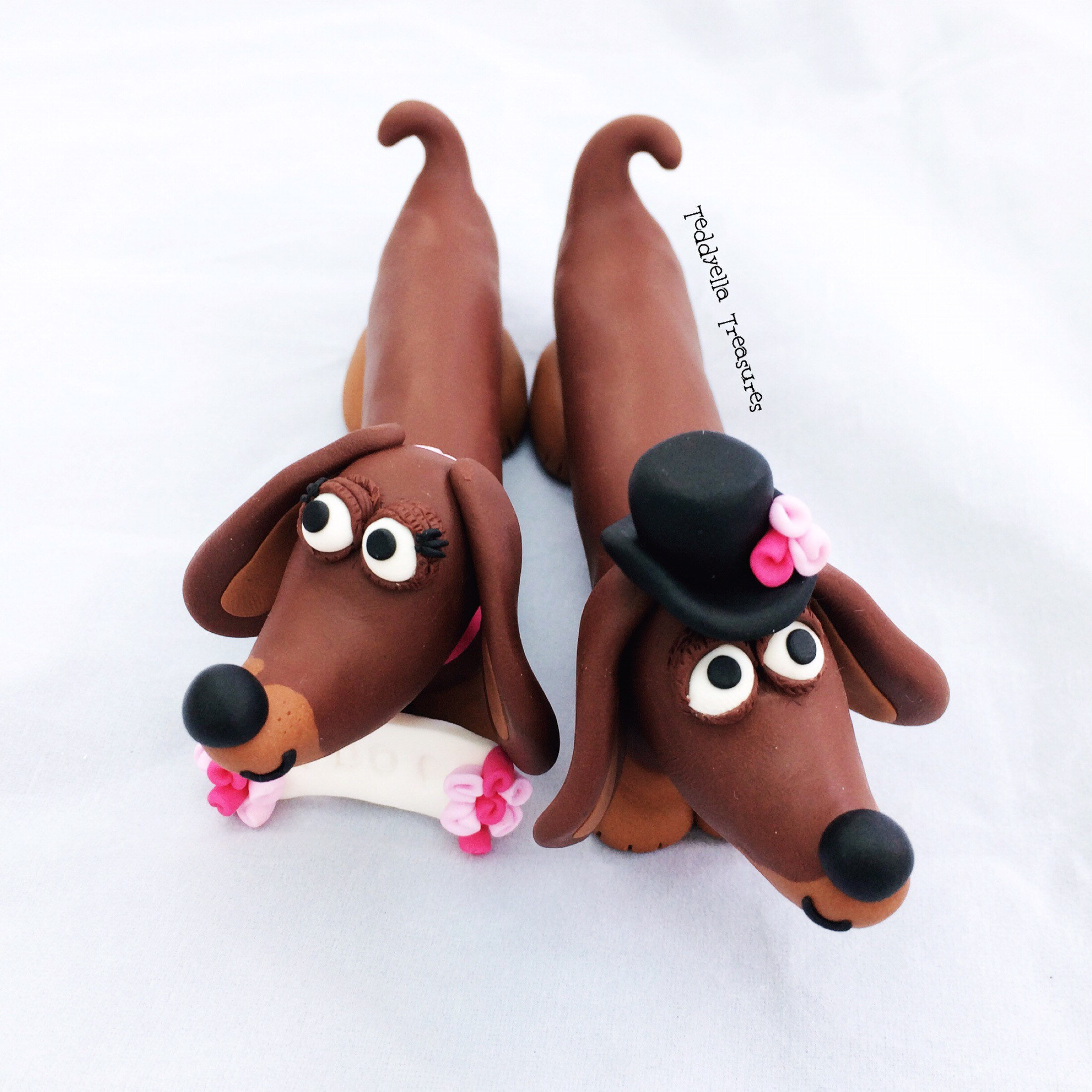 fondant dachshund