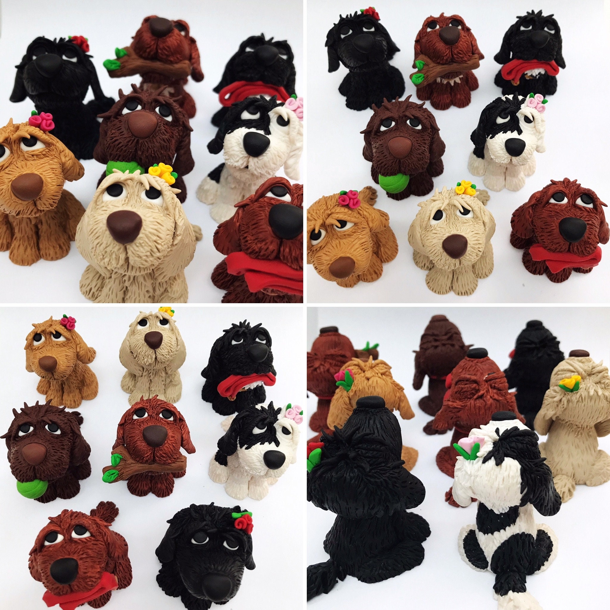 cockapoo cake topper