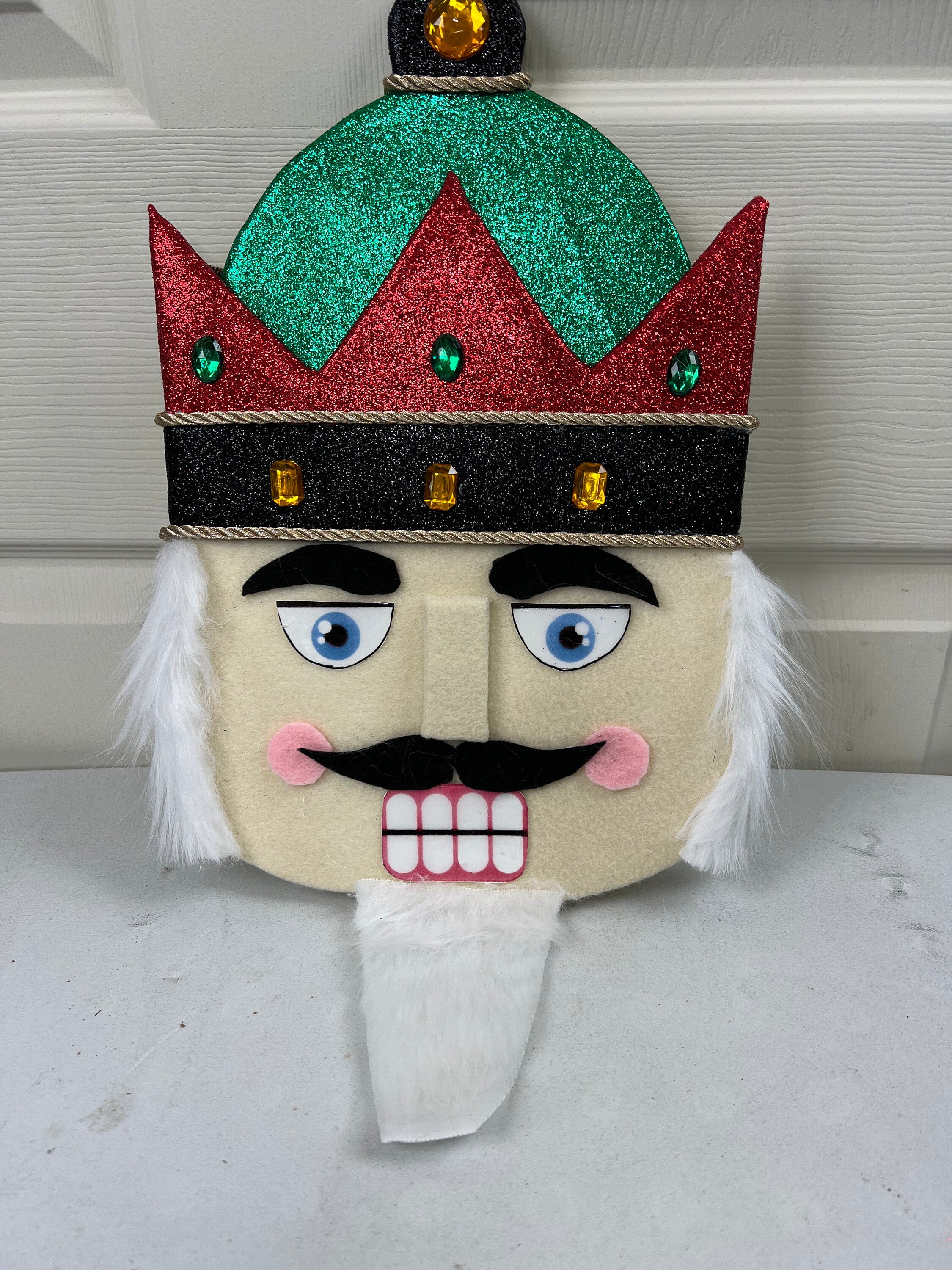 DIY Nutcracker Wreath Kit for Your Front Door, Christmas Nutcracker