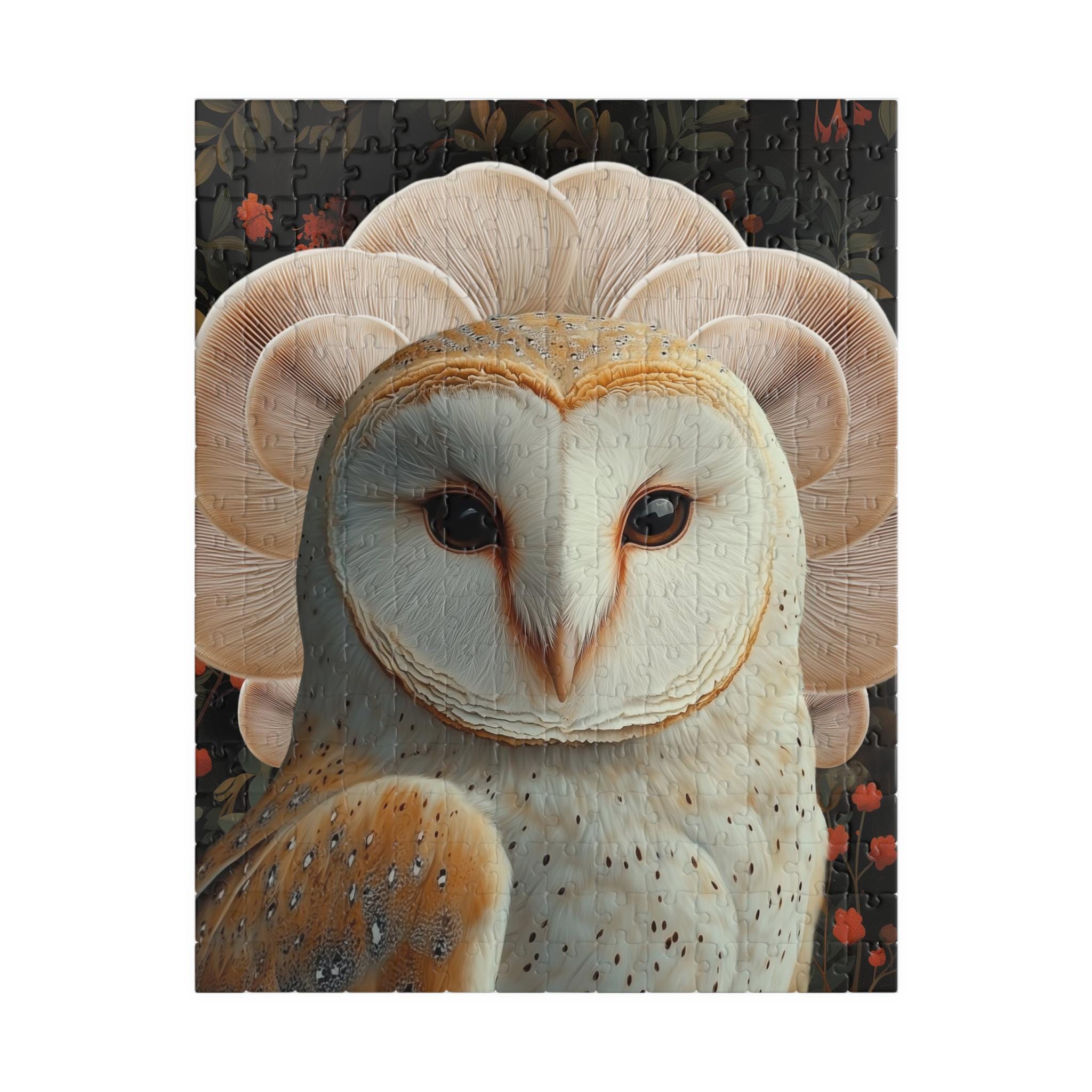 Jigsaw Puzzle, Golden white owl 1  (110, 252, 520, 1014-piece)