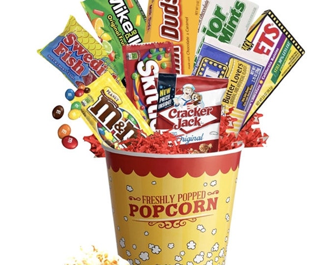Movie Time Candy Gift Bucket
