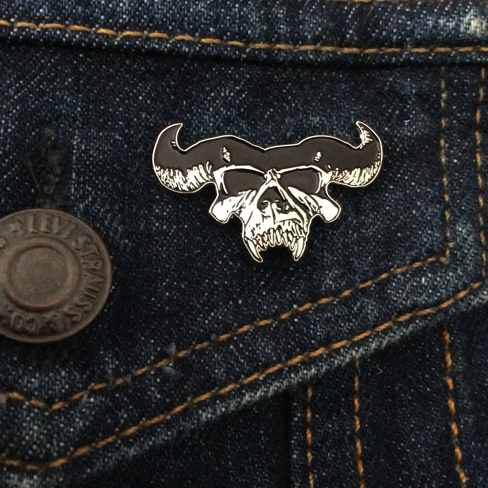 Danhain enamel pin