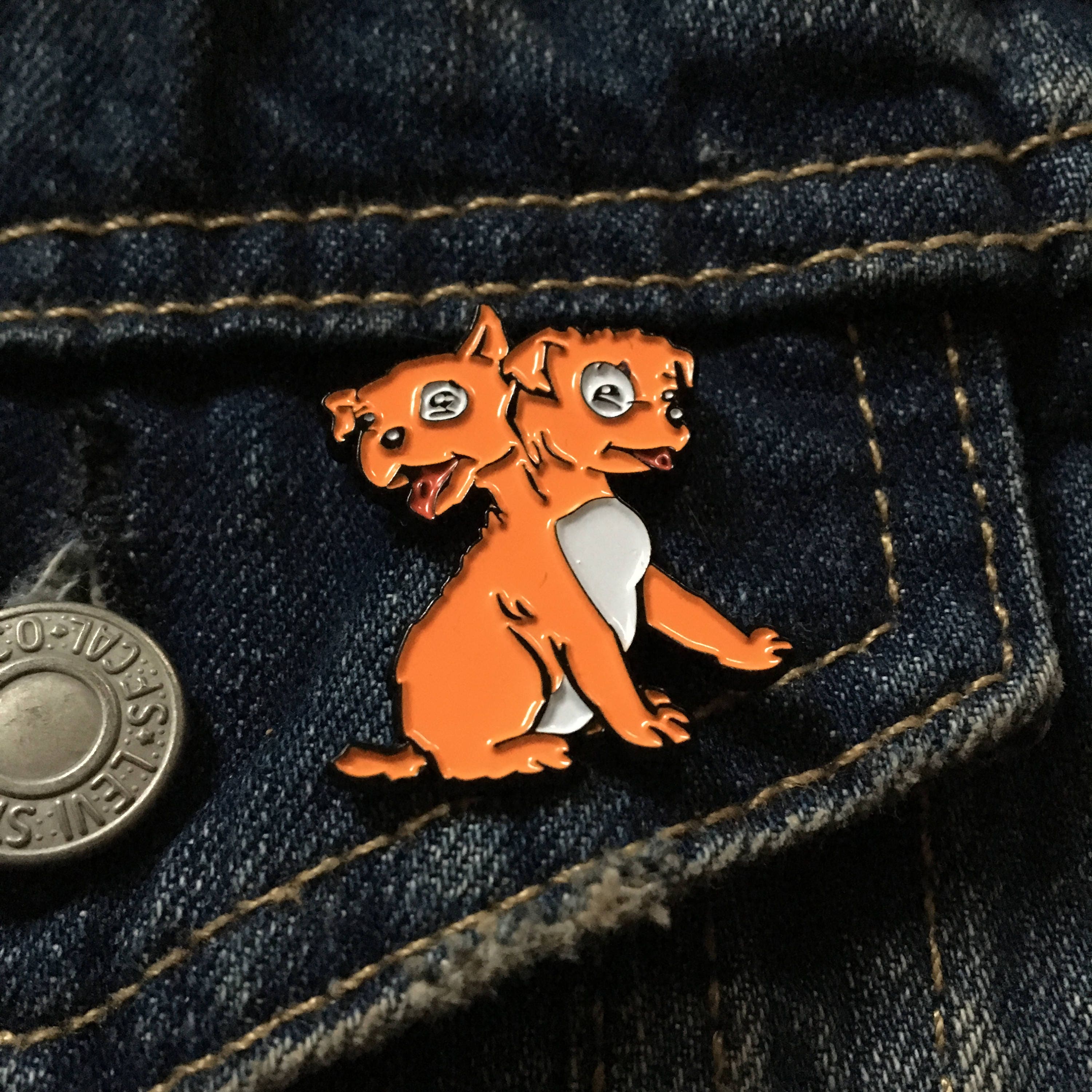Houdini enamel pin