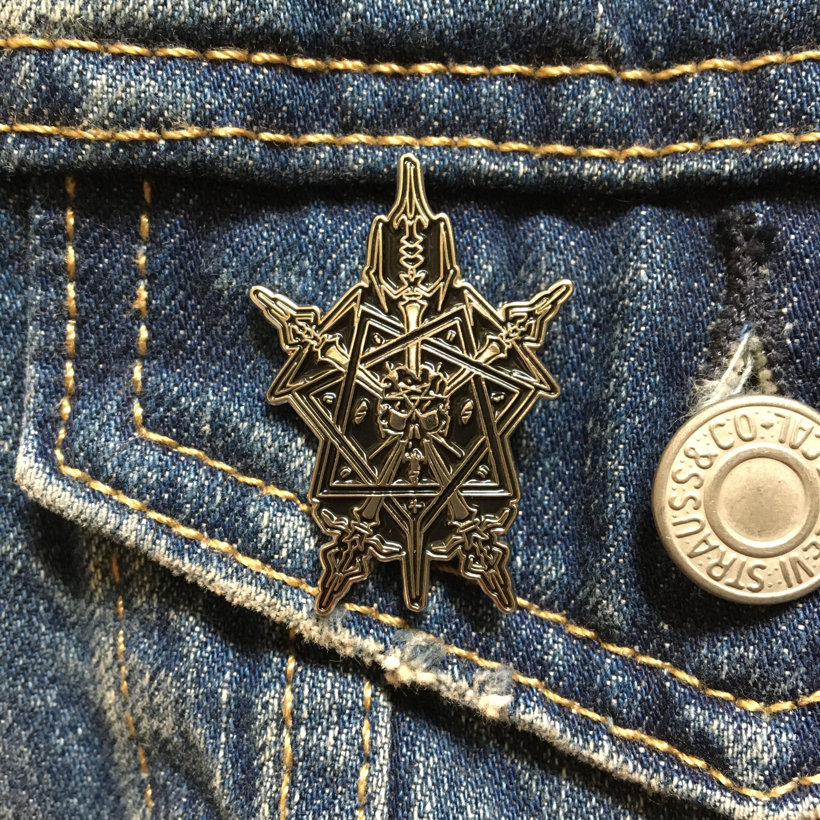 MORBID TALES enamel pin