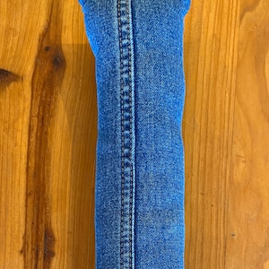 Upcycled denim catnip toys - Catnip kickers - cat toys - cat gift - Organic Catnip Cat Toy - cat kicker toy