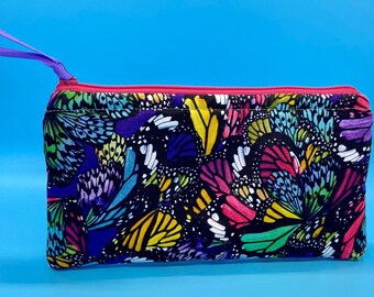 zipper phone pouch