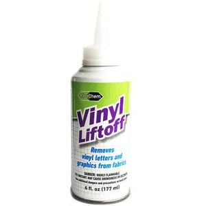 AlbaChem® Vinyl Liftoff 6 fl oz (177 ml) - Remove letras e gráficos de vinil | Removedor de vinil | Removedor de HTV | Solvente de remoção de transferência de calor