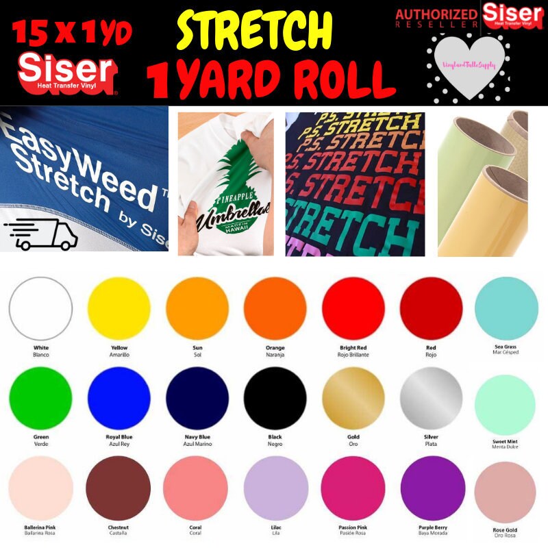 HTV Heat Transfer Vinyl Bundle 14 Pack 12 inch x 3ft HTV Vinyl Roll,Iron on Vinyl for Cricut Easy Cut and Weeding(14 Assorted Colors), Size: 12.36 x