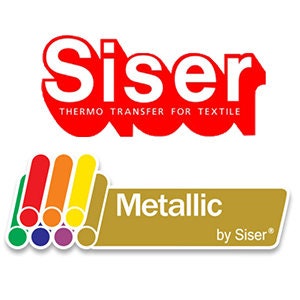 Siser Metallic Heat Transfer Vinyl / 20x 12 / Roll / Siser Easyweed HTV /  Heat Transfer Vinyl / HTV / 1 Foot 