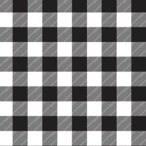 Puede incluir: Patrón de cuadros en blanco y negro. El patrón está formado por cuadrados blancos y negros alternados.