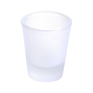 Sublimation Frosted Shot Glass 1.5 oz, Sublimation Shot Glasses