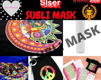 Siser EasySubli-mask - 5,5 cm x 10 meter utskrivbar värmeöverföringsvinyl