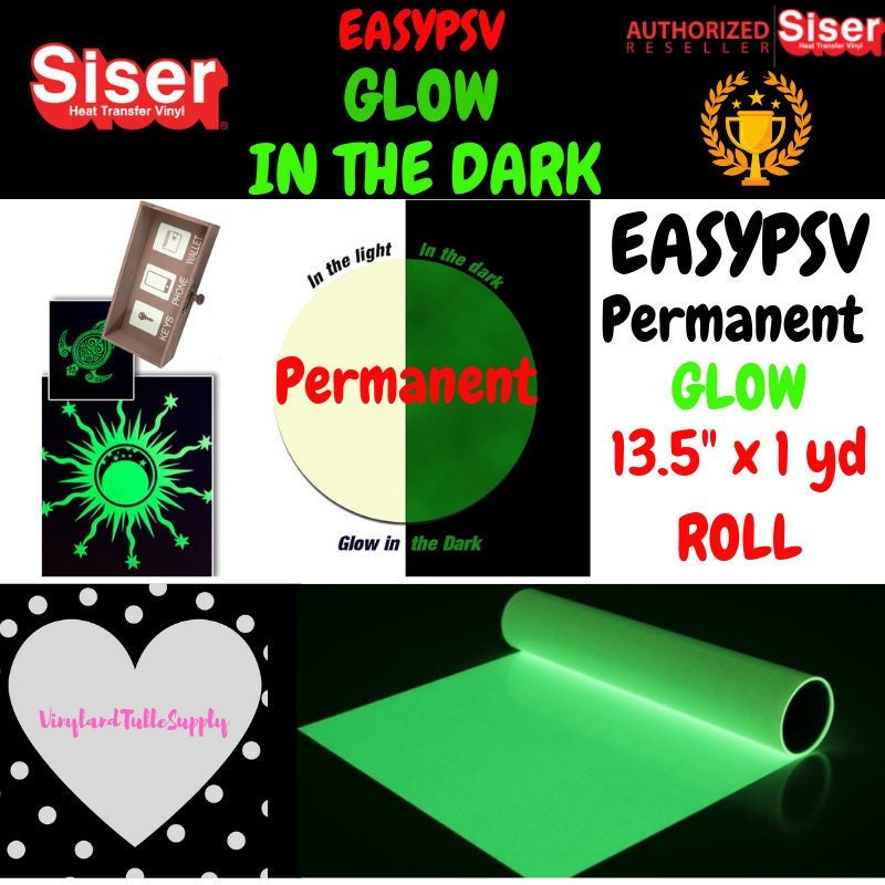 Siser Easyweed Glow in the Dark Heat Transfer Vinyl