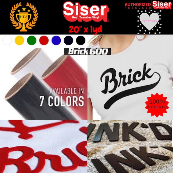 20 Siser EasyWeed Heat Transfer Vinyl