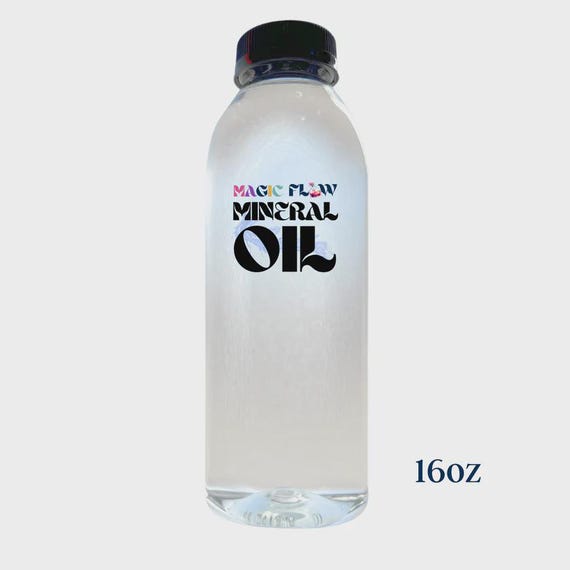 Magic Flow™ Mineral Oil | Snowglobe Tumbler Solution | Long-Lasting Liquid for DIY Crafts & Tumblers | Lava Drip Cups | Lava Tumblers | Drip