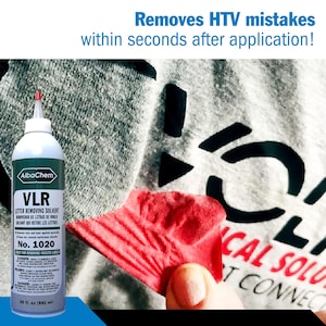 Solvente per la rimozione di lettere in vinile AlbaChem® VLR 20oz - Rimuovi vinile - Rimuovi HTV