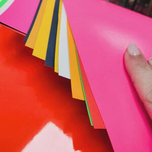 VTS Super Pop 700 warmteoverdracht vinyl | 3D-bladerdeeg, tweekleurige HTV-bundel afbeelding 3