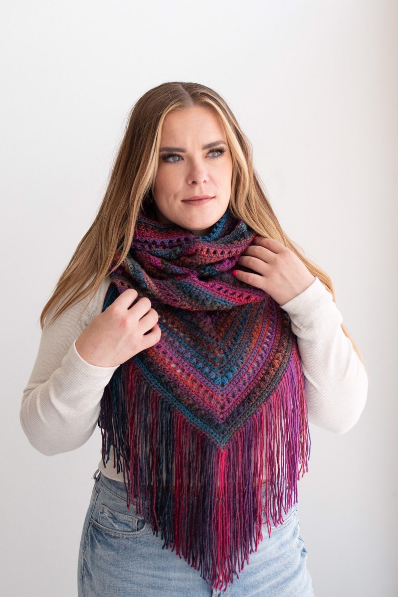 PDF Crochet Pattern - Hooded Cowl Scarf - Easy/beginner Friendly ...
