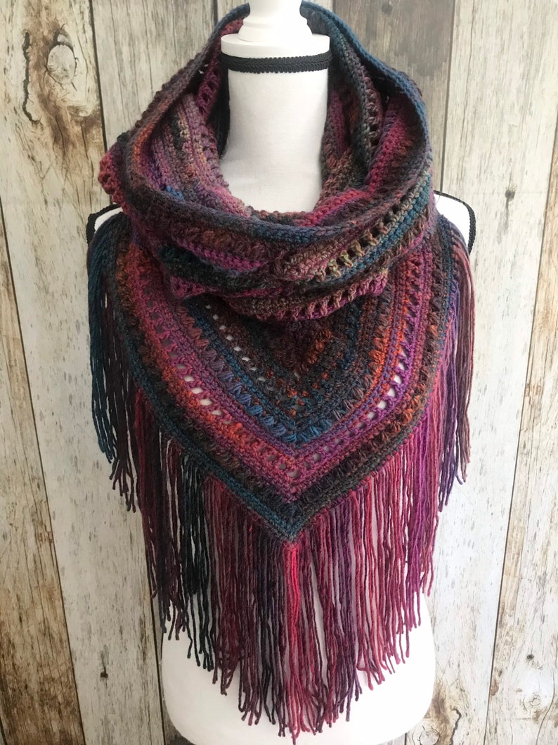 PDF Crochet Pattern - Hooded Cowl Scarf - Easy/beginner Friendly ...