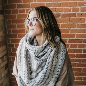 PDF Crochet Pattern - Cozy Hooded Cowl - Easy Women's Scarf - Trendy ...