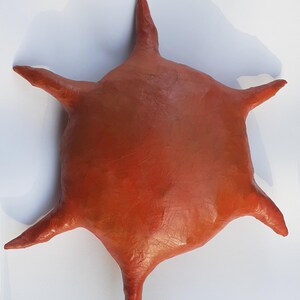 Sole. sun. scultura in carta decorazione parete