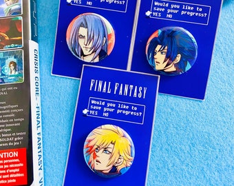 Button badge | brooch pin | fantasy final