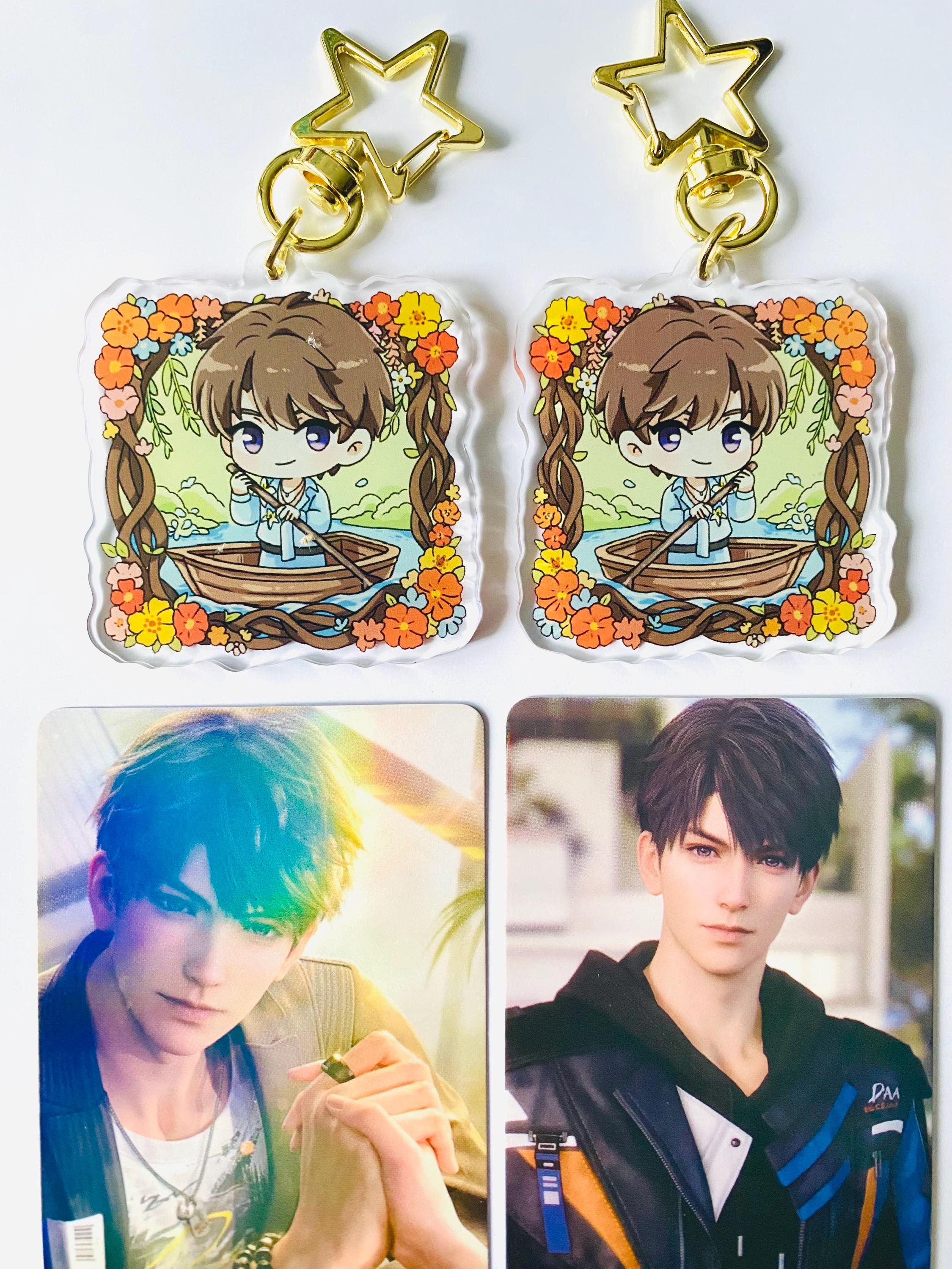 Love and Deepspace | Spring and Flowers LADS Key Ring | Zayne | Sylus ...