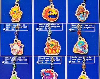 Strap phone | mascot charm | Final Fantasy | game geek fan