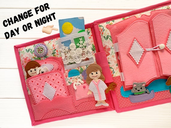 paper quiet book dollhouse