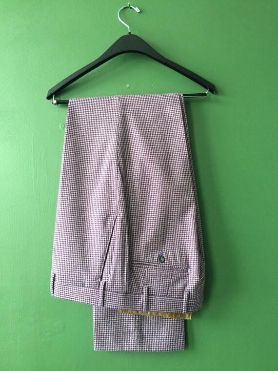 FUNKY PANTS puppy tooth wool