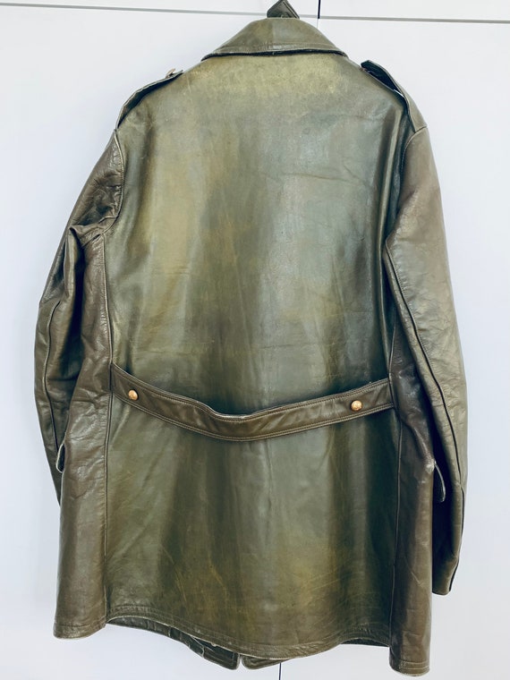 Unique Belgian military style coat - image 2