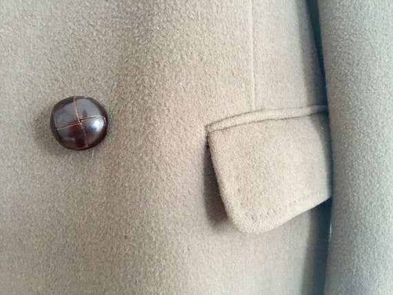 Vintage double breasted overcoat - image 6