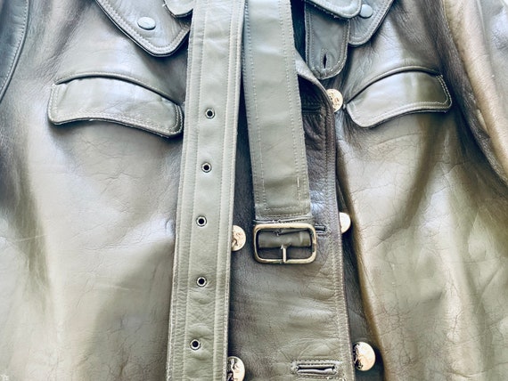 Unique Belgian military style coat - image 5