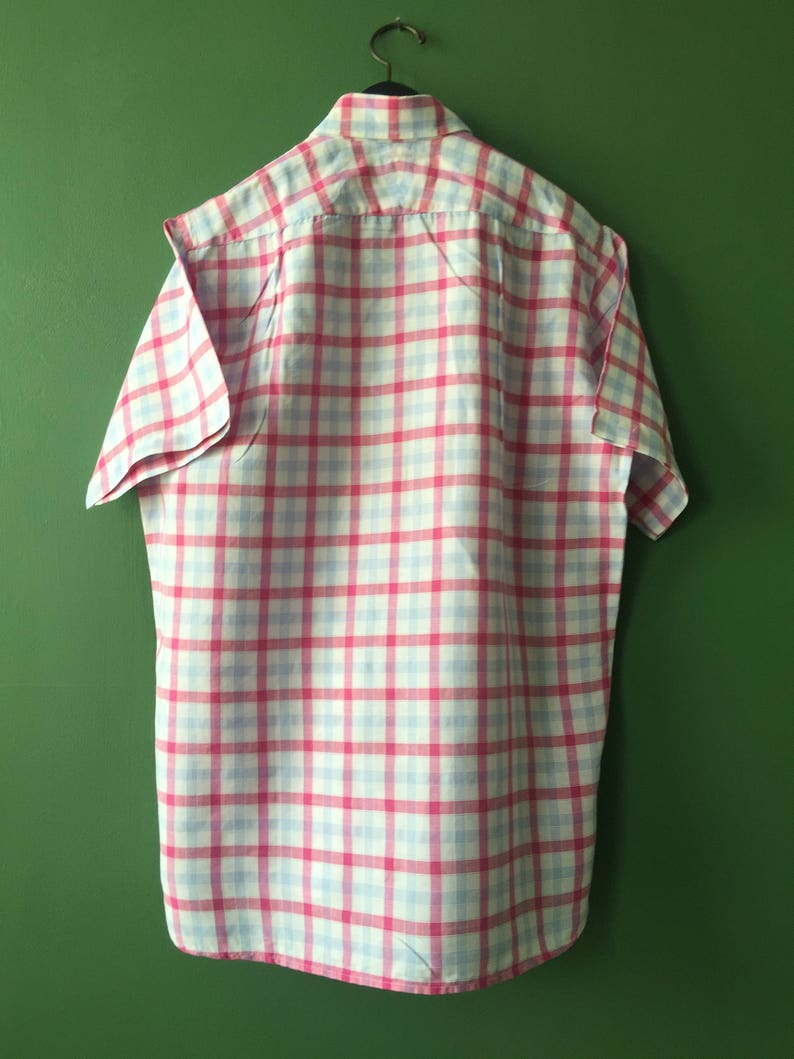 CHARLES TYRWHITT Linen Cotton Short Sleeve Shirt - Etsy