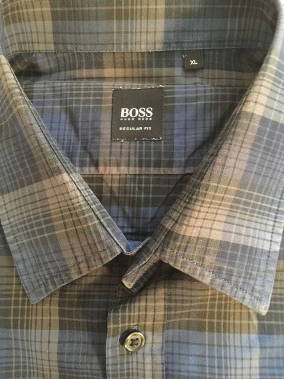slim fit dress slacks Hugo Boss C-Kent Corduroy Shirt - Open Green – Raggs main image 0