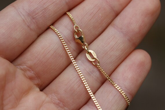 1.4 mm gold chain Clearance