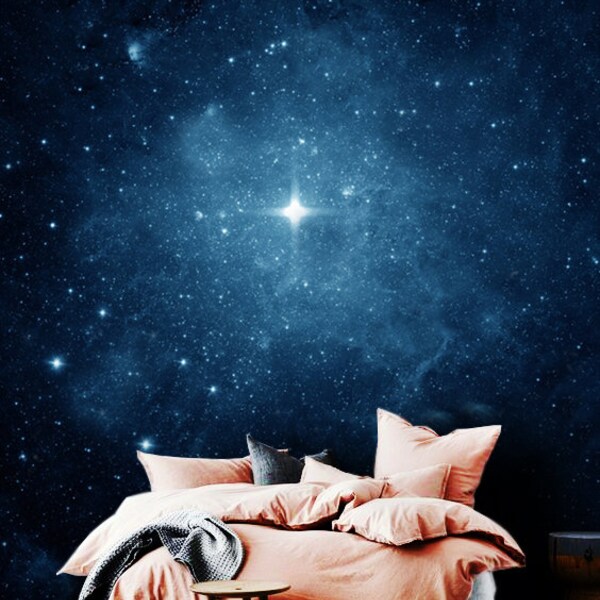 Night Sky Mural Etsy