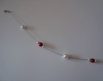 Jewel back poppy red and white n ° 2