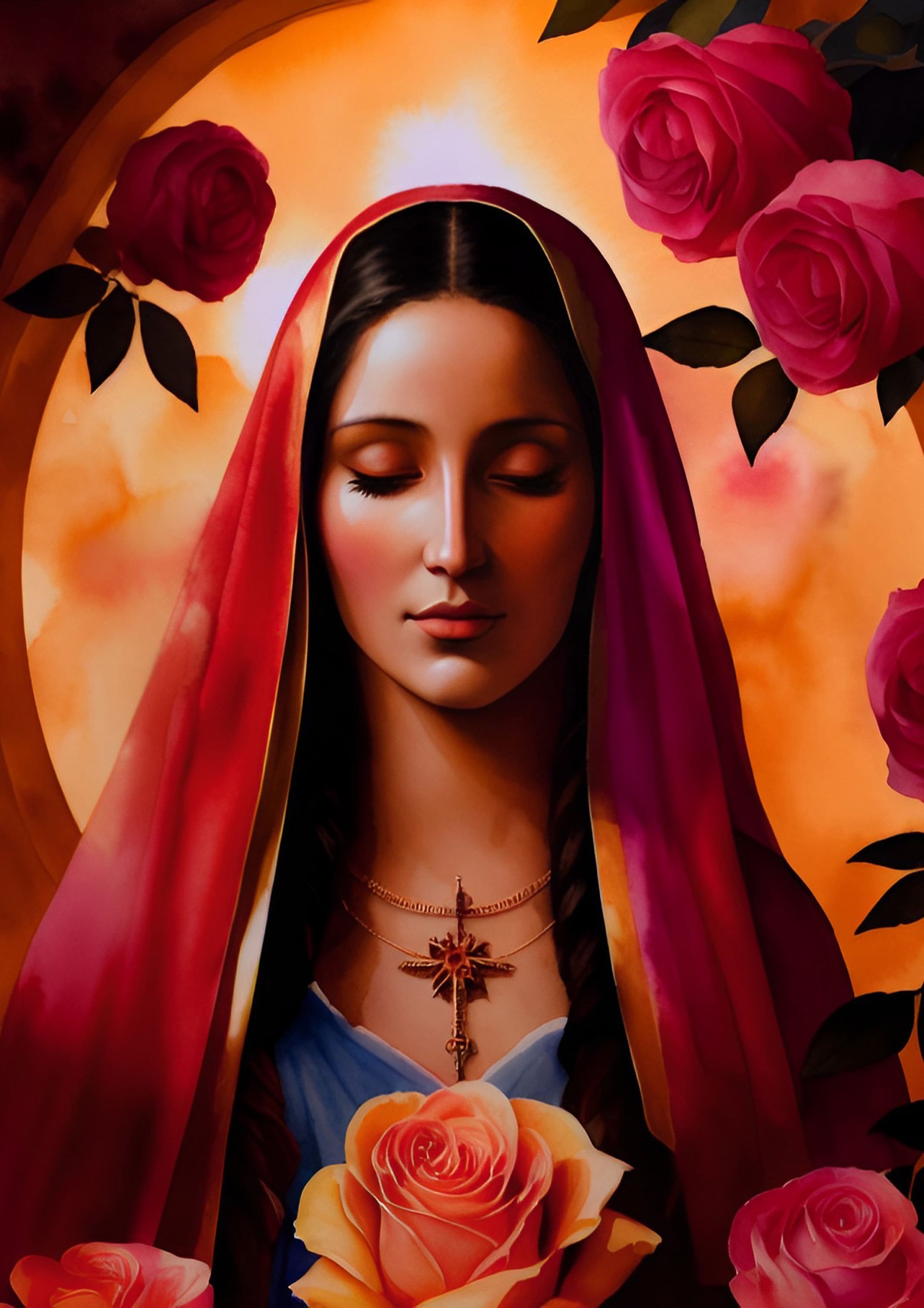 Mary Magdalene - the Divine Rose - Etsy