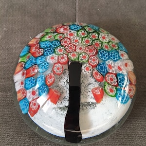Fond. ta Vetrai Paperweight Blooming Tree 3.5”