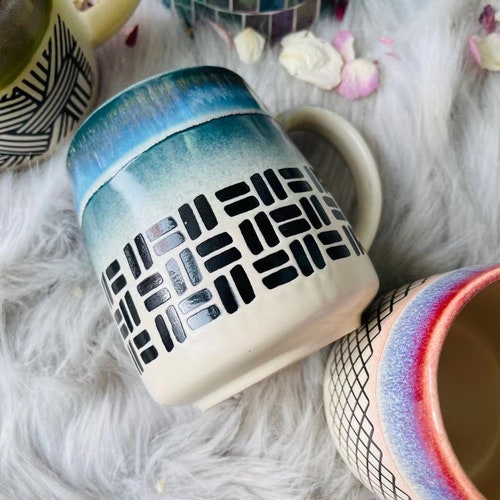 Ceramic mug, Pottery mug handmade, Coffee mug, Gift for her, Coffee lover, Housewarming gift, Handmade mug, Unique mug, Office mug